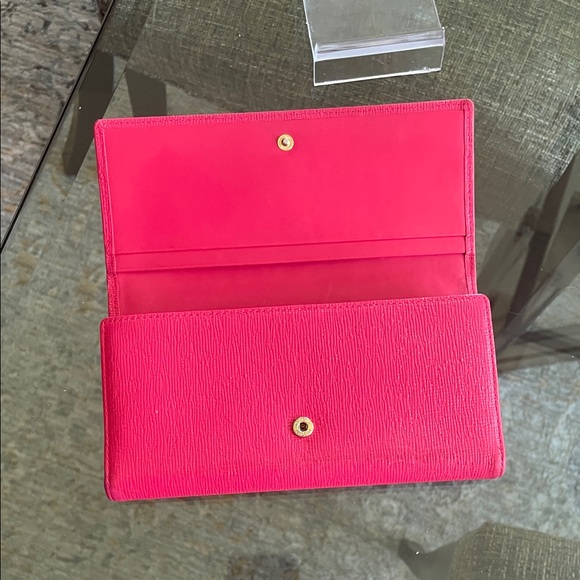 MCM Fuchsia Leather Wallet - Picture 5 of 8